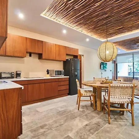 Kataleya Tulum By Zaazil - Spectacular Apartment In The Jungle, Up To 9 People , With Hot Tub And Spa In Luum Zama
