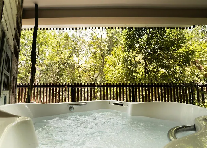 Magical Jacuzzi At Jungle "luum Zama"
